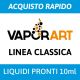 Vaporart liquidi pronti 10ml linea Classica
