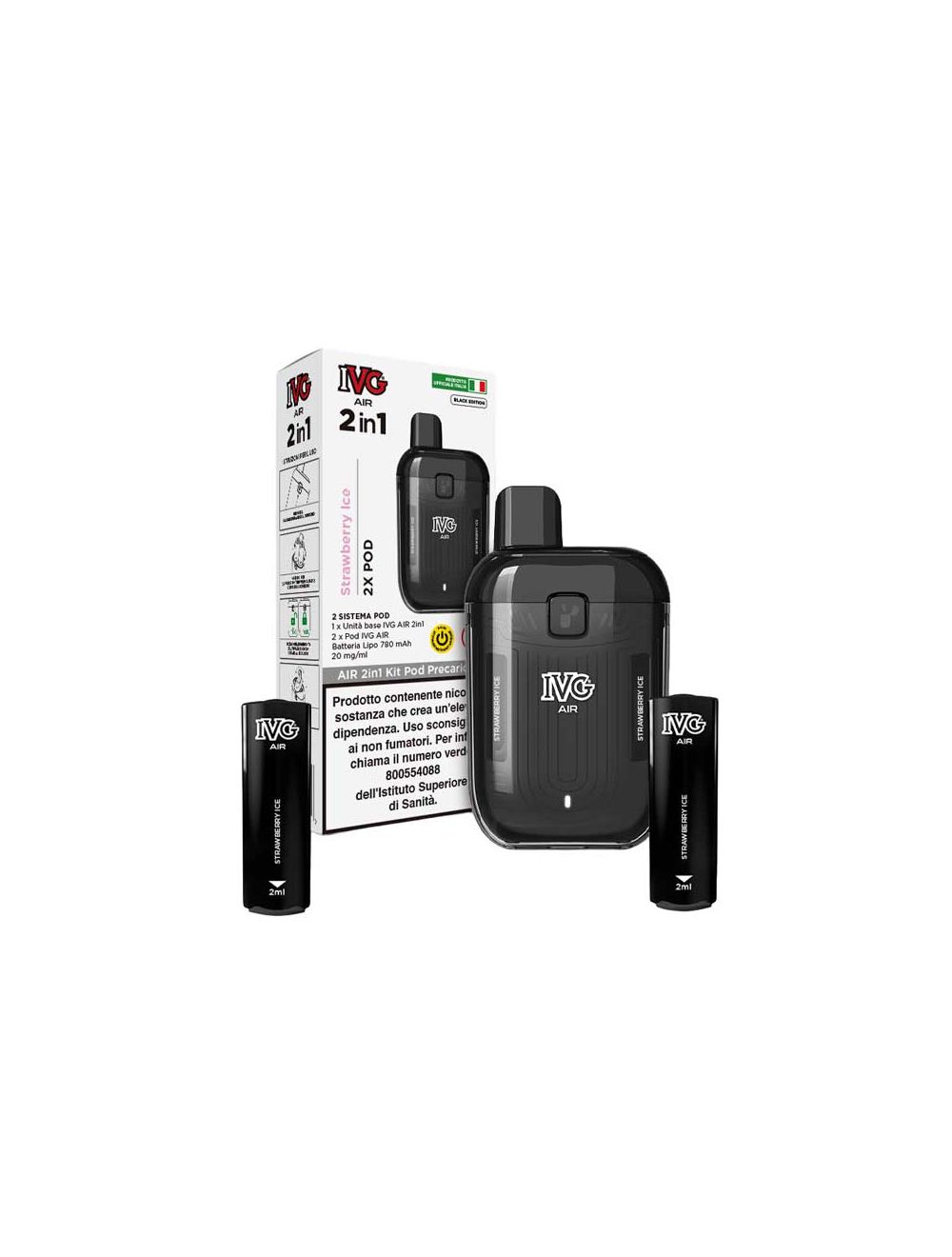 ivg air black IVG 2400 Pods main image 1